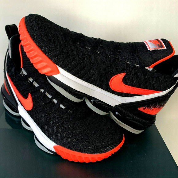 lebron xvi hot lava black